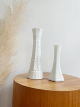 Load image into Gallery viewer, Pair of Milk Glass Vases
