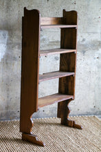 Load image into Gallery viewer, Antique  Rustic Spanish Style Book Shelf
