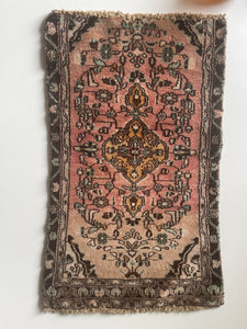 Vintage Handknotted Wool Rug