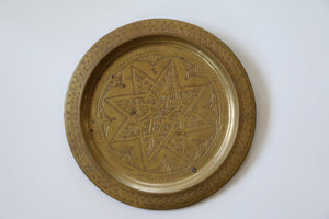 Etched Brass Wall Plate