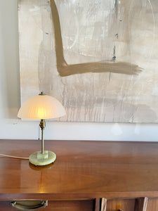 Onyx // Marble Mushroom Table Lamp