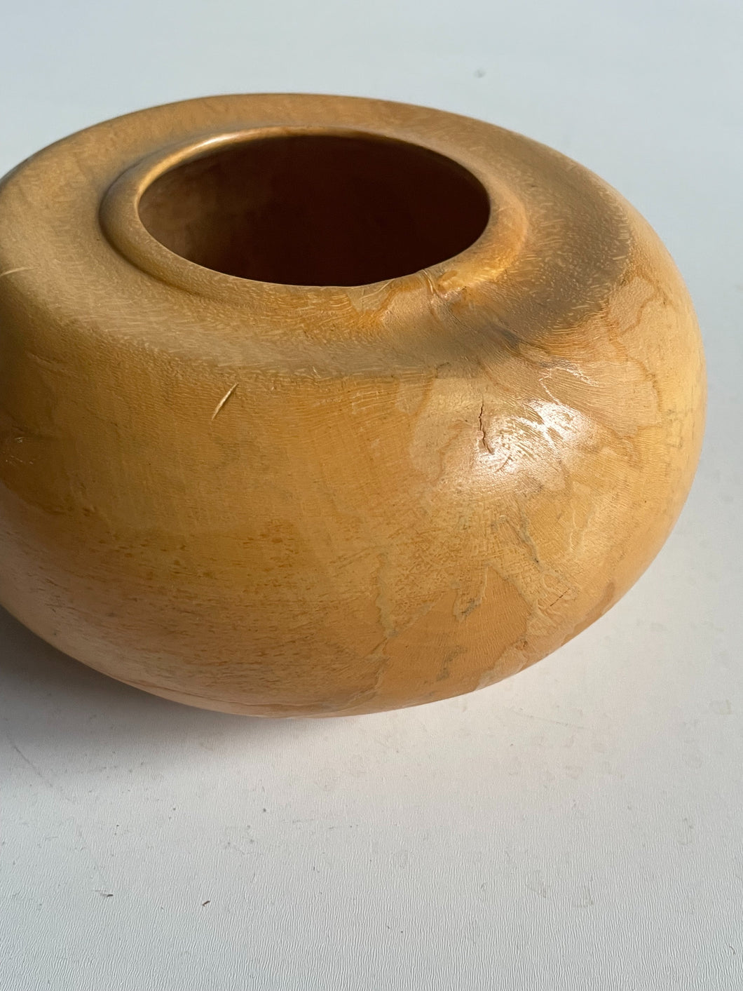 Hand Turned Wooden Bowl / Planter