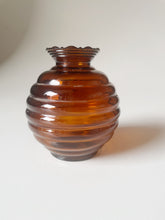 Load image into Gallery viewer, Vintage Amber Vase

