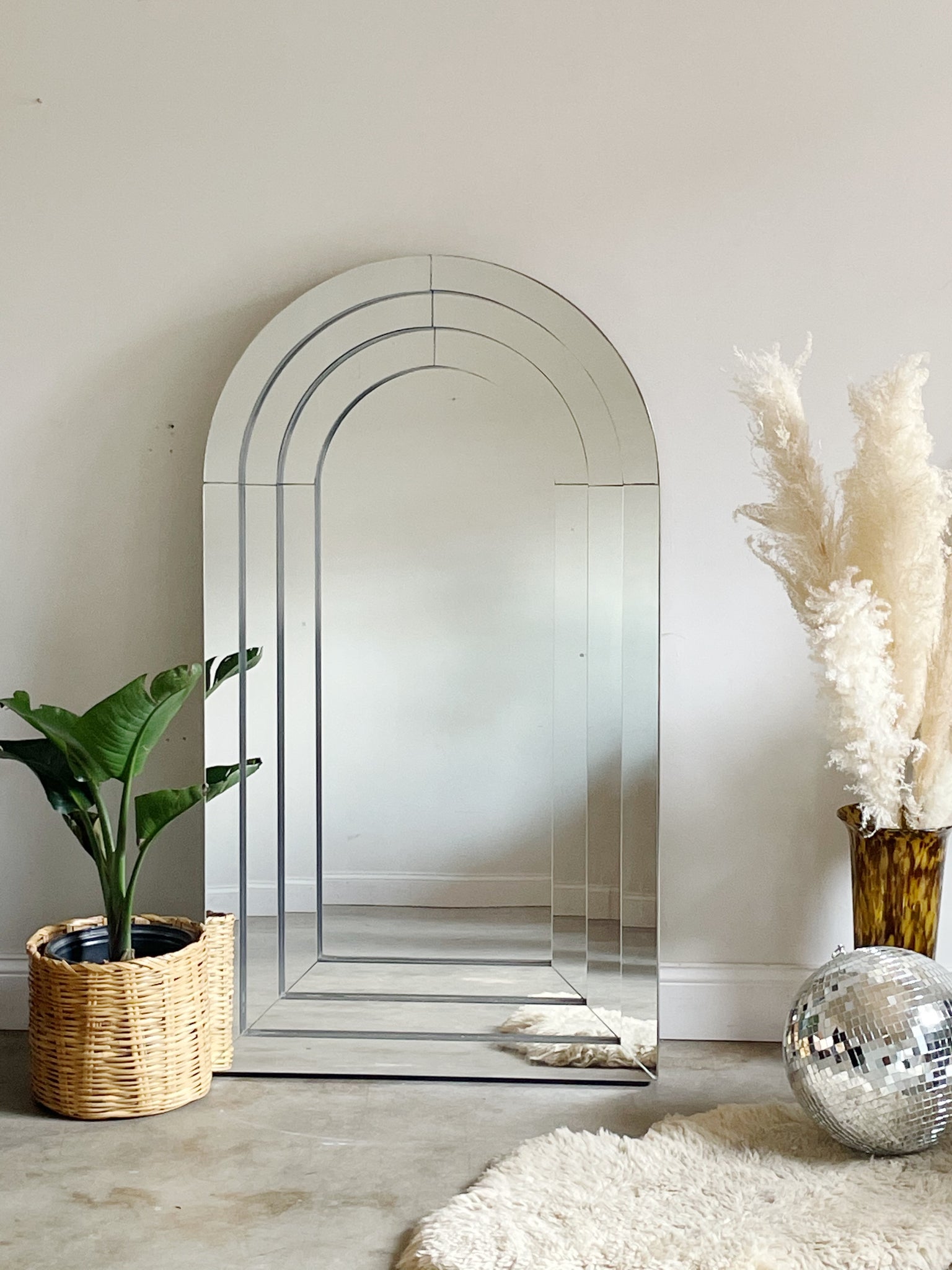 Arched Art Deco Mirror From W. & J. Sloane – Brick Alley Co.