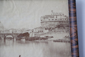 Vintage City Scape Etching