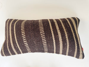 Wool Kilim Rug Pillow 10x20