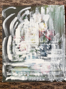 Abstract Painting on Canvas