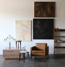 Load image into Gallery viewer, Mid Century Modern Travertine Coffee Table
