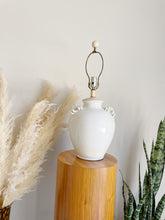 Load image into Gallery viewer, Hand Glazed Pottery Table Lamp
