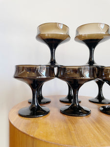 Set of Eight Libby Coupe Glasses