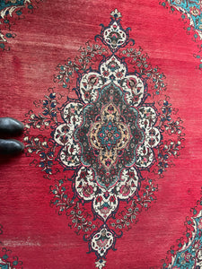 Vintage Wool Hand Knotted Rug
