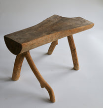 Load image into Gallery viewer, Free Form Slab Top Primitive  Stool
