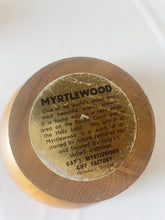 Load image into Gallery viewer, Myrtle Wood Pedestal Bowl

