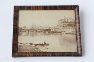 Vintage City Scape Etching