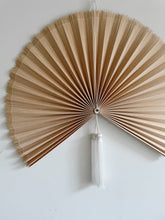 Load image into Gallery viewer, Large Bamboo Wall Fan
