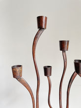 Load image into Gallery viewer, Mid Century Modern Brutalist Candlestick Holders
