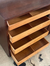 Load image into Gallery viewer, Sligh Mid Century Modern Walnut Sliding Door Credenza / Dresser
