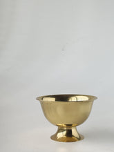 Load image into Gallery viewer, Brass Footed Fruit Bowl
