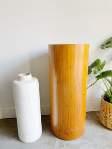 Plaster Floor Vase
