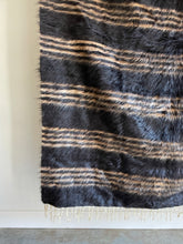 Load image into Gallery viewer, Angora Goat Hair Blanket // Kilim Rug
