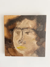 Load image into Gallery viewer, Vintage Oil Portrait on Board
