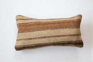 Hand-Knotted Wool Rug Pillow