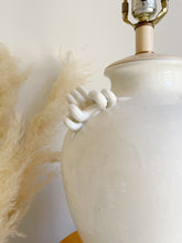 Load image into Gallery viewer, Hand Glazed Pottery Table Lamp
