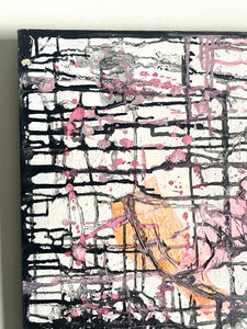 Abstract Mixed Media Painting