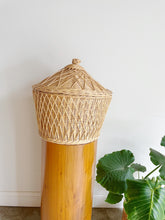 Load image into Gallery viewer, Woven Basket with Lid

