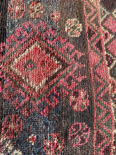 Load image into Gallery viewer, Vintage Hand Knotted Wool Rug
